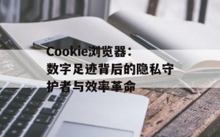 Cookie浏览器：数字足迹背后的隐私守护者与效率革命