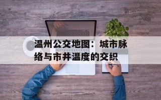 温州公交地图：城市脉络与市井温度的交织