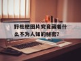 野枇杷图片究竟藏着什么不为人知的秘密？