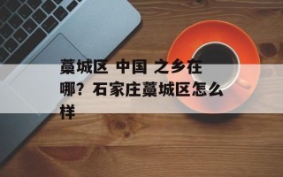 藁城区 中国 之乡在哪？石家庄藁城区怎么样