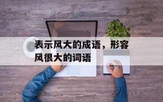表示风大的成语，形容风很大的词语