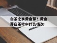 白茶之乡黄金芽？黄金芽在茶叶中什么档次