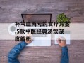 补气血两亏的食疗方案,5款中医经典汤饮深度解析