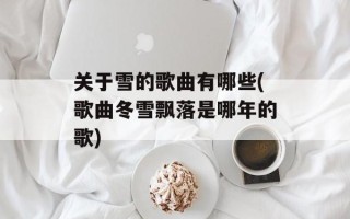 关于雪的歌曲有哪些(歌曲冬雪飘落是哪年的歌)