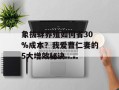 象拔蚌养殖如何省30%成本？我爱曹仁妻的5大增效秘诀