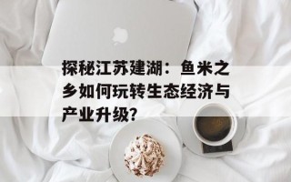 探秘江苏建湖：鱼米之乡如何玩转生态经济与产业升级？