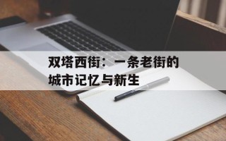 双塔西街：一条老街的城市记忆与新生