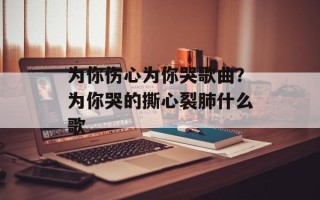 为你伤心为你哭歌曲？为你哭的撕心裂肺什么歌