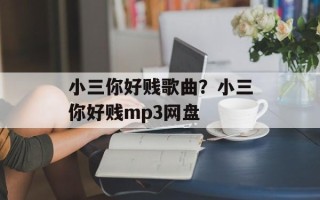 小三你好贱歌曲？小三你好贱mp3网盘