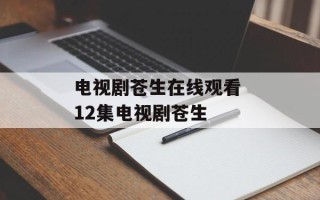 电视剧苍生在线观看 12集电视剧苍生