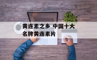 黄连素之乡 中国十大名牌黄连素片