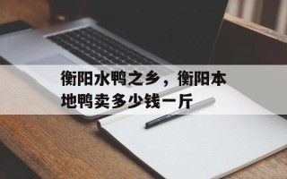 衡阳水鸭之乡，衡阳本地鸭卖多少钱一斤