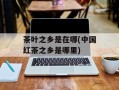 茶叶之乡是在哪(中国红茶之乡是哪里)