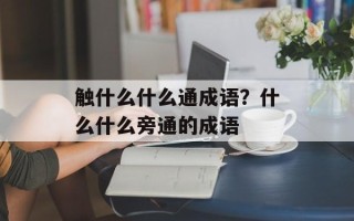 触什么什么通成语？什么什么旁通的成语