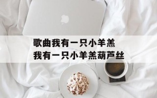 歌曲我有一只小羊羔 我有一只小羊羔葫芦丝