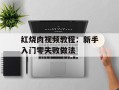 红烧肉视频教程：新手入门零失败做法