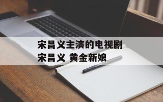宋昌义主演的电视剧 宋昌义 黄金新娘