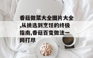 香菇做菜大全图片大全,从挑选到烹饪的终极指南,香菇百变做法一网打尽