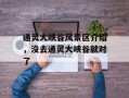 通灵大峡谷风景区介绍，没去通灵大峡谷就对了
