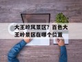 大王岭风景区？百色大王岭景区在哪个位置