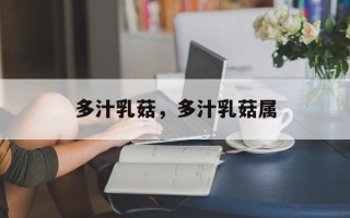 多汁乳菇，多汁乳菇属