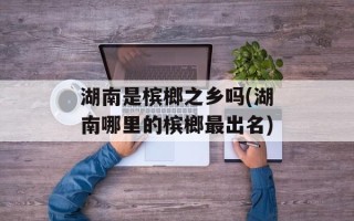 湖南是槟榔之乡吗(湖南哪里的槟榔最出名)