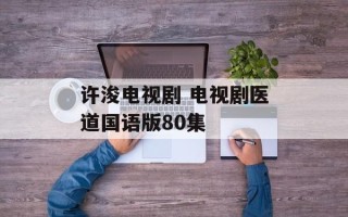许浚电视剧 电视剧医道国语版80集