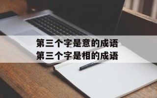 第三个字是意的成语 第三个字是相的成语