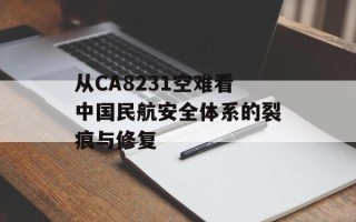 从CA8231空难看中国民航安全体系的裂痕与修复