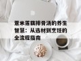 薏米莲藕排骨汤的养生智慧：从选材到烹饪的全流程指南