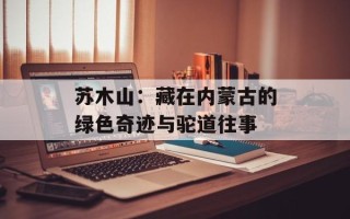 苏木山：藏在内蒙古的绿色奇迹与驼道往事