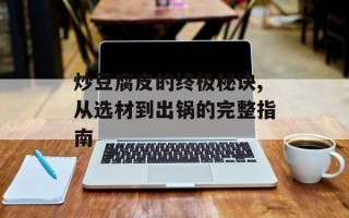 炒豆腐皮的终极秘诀,从选材到出锅的完整指南