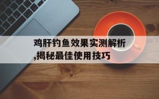 鸡肝钓鱼效果实测解析,揭秘最佳使用技巧