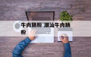 牛肉肠粉 潮汕牛肉肠粉
