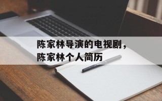 陈家林导演的电视剧，陈家林个人简历