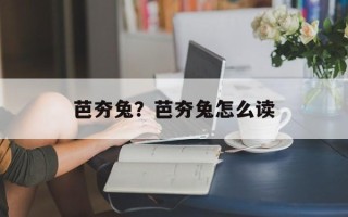 芭夯兔？芭夯兔怎么读
