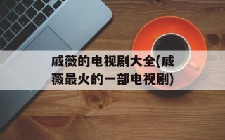 戚薇的电视剧大全(戚薇最火的一部电视剧)