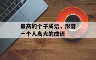 最高的个子成语，形容一个人高大的成语