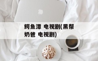 鳄鱼潭 电视剧(黑帮奶爸 电视剧)