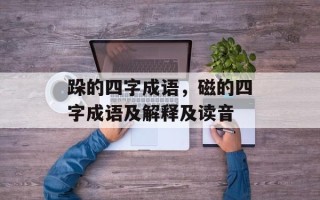 跺的四字成语，磁的四字成语及解释及读音