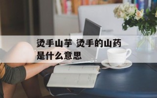 烫手山芋 烫手的山药是什么意思