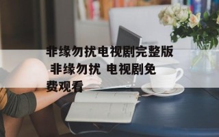非缘勿扰电视剧完整版 非缘勿扰 电视剧免费观看