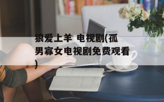 狼爱上羊 电视剧(孤男寡女电视剧免费观看)