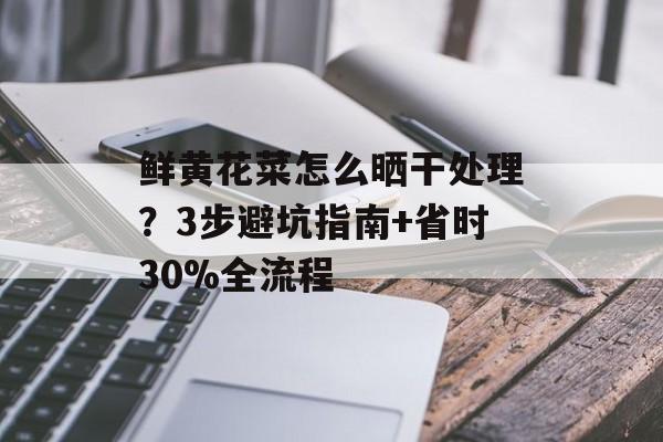 鲜黄花菜怎么晒干处理？3步避坑指南+省时30%全流程-第1张图片-