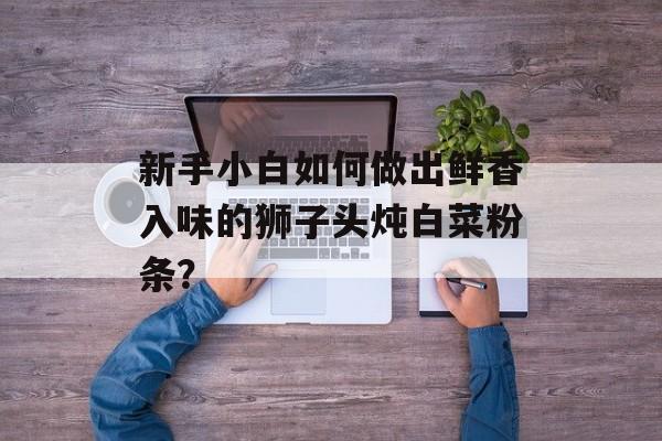新手小白如何做出鲜香入味的狮子头炖白菜粉条？-第1张图片-