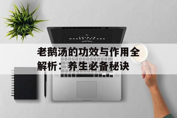 老鹅汤的功效与作用全解析：养生必备秘诀-第1张图片-