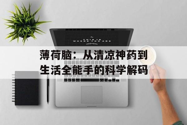 薄荷脑:从清凉神药到生活全能手的科学解码-第1张图片- 薄荷脑:从清凉神药到生活全能手的科学解码-第1张图片-