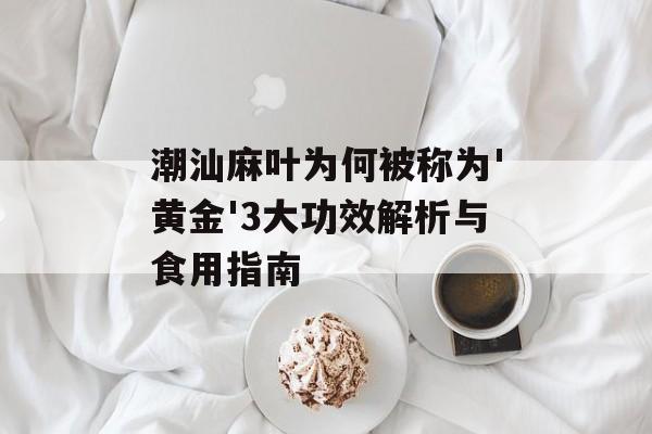 潮汕麻叶为何被称为'黄金'3大功效解析与食用指南-第1张图片- 潮汕麻叶为何被称为'黄金'3大功效解析与食用指南-第1张图片-